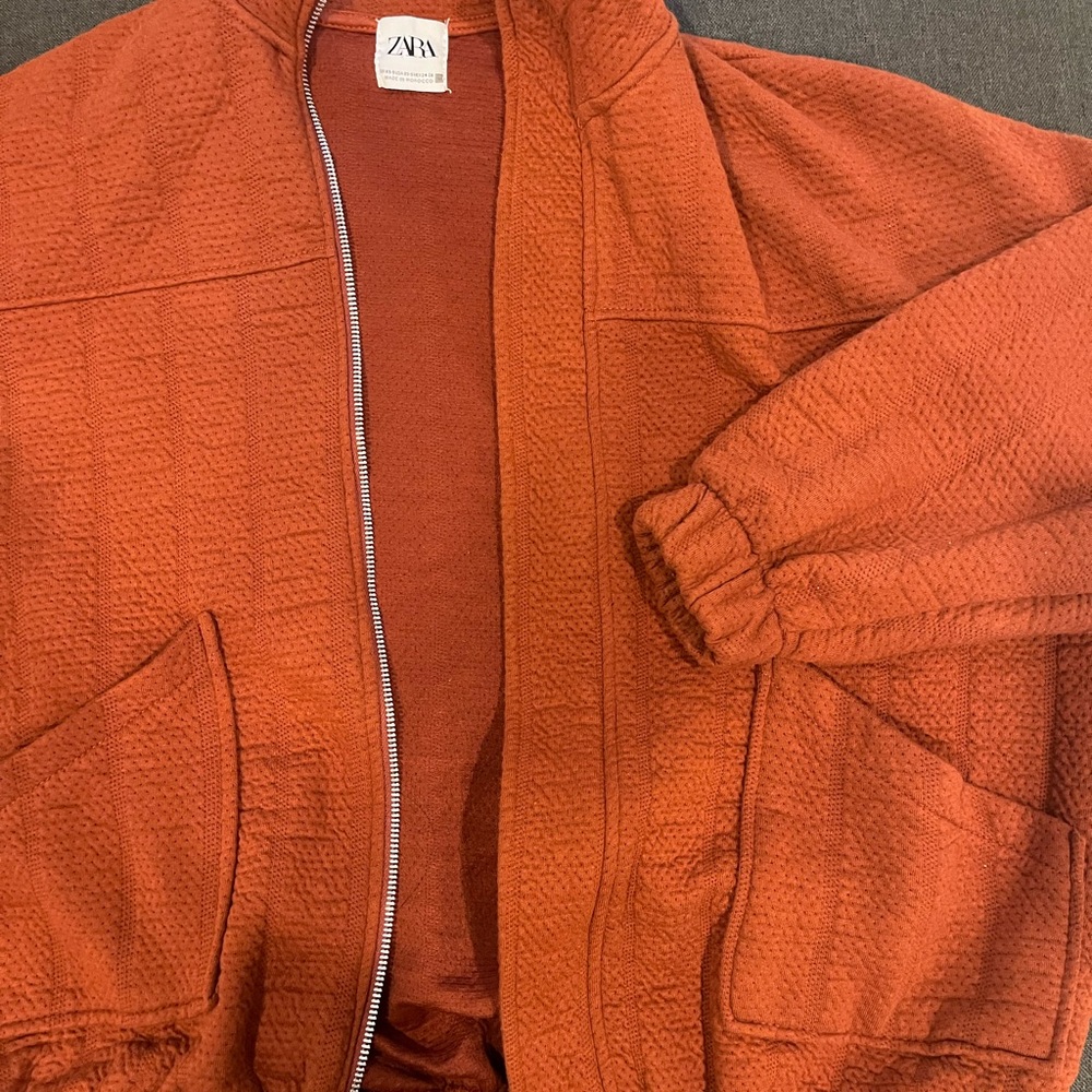 Zara Womens Orange Jacket